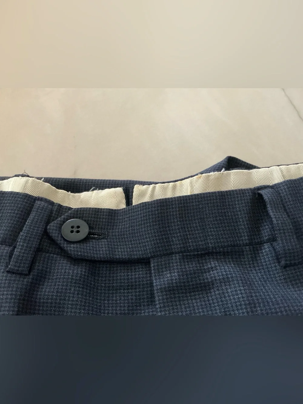 Brioni Delta Italian 100 % Fine Wool Dress Pants Sz 34 x 32 L